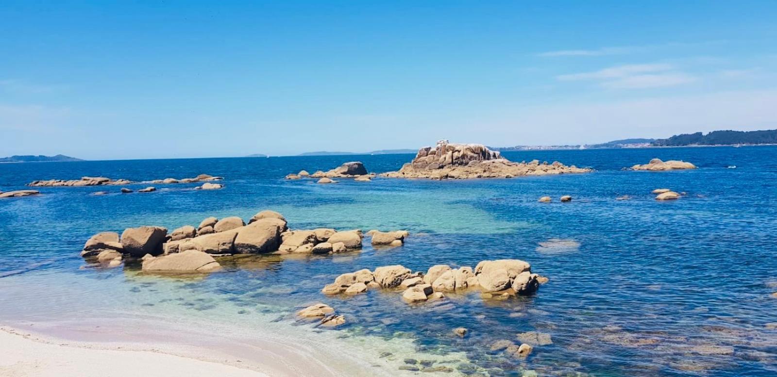 Piso Vistas Al Mar 2. Playa Aguete. Rias Baixas Apartman Marín Kültér fotó
